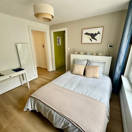 La Petite Boulonnaise Cosy Avec Cour Privative - Proche Nausicaa Apartmán Boulogne-sur-Mer